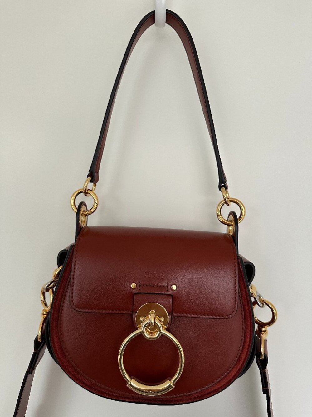 Chloé Tess Bag in Sepia Brown